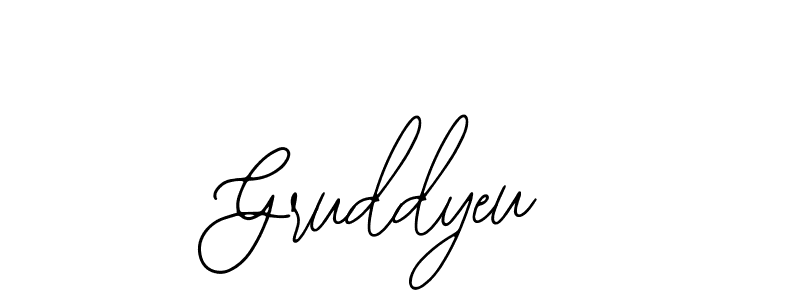 Create a beautiful signature design for name Gruddyeu. With this signature (Bearetta-2O07w) fonts, you can make a handwritten signature for free. Gruddyeu signature style 12 images and pictures png