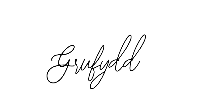You should practise on your own different ways (Bearetta-2O07w) to write your name (Grufydd) in signature. don't let someone else do it for you. Grufydd signature style 12 images and pictures png