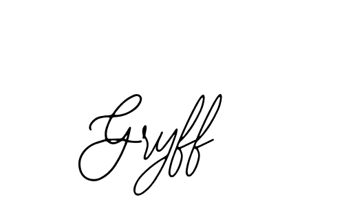 How to make Gryff signature? Bearetta-2O07w is a professional autograph style. Create handwritten signature for Gryff name. Gryff signature style 12 images and pictures png