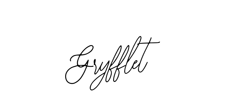 How to make Gryfflet name signature. Use Bearetta-2O07w style for creating short signs online. This is the latest handwritten sign. Gryfflet signature style 12 images and pictures png