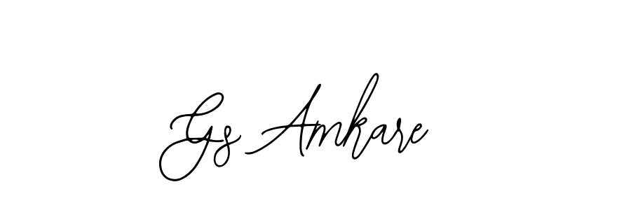 Gs Amkare stylish signature style. Best Handwritten Sign (Bearetta-2O07w) for my name. Handwritten Signature Collection Ideas for my name Gs Amkare. Gs Amkare signature style 12 images and pictures png