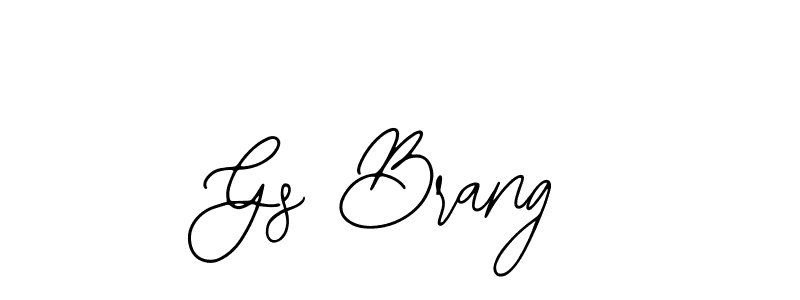 Make a beautiful signature design for name Gs Brang. With this signature (Bearetta-2O07w) style, you can create a handwritten signature for free. Gs Brang signature style 12 images and pictures png