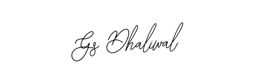 Gs Dhaliwal stylish signature style. Best Handwritten Sign (Bearetta-2O07w) for my name. Handwritten Signature Collection Ideas for my name Gs Dhaliwal. Gs Dhaliwal signature style 12 images and pictures png