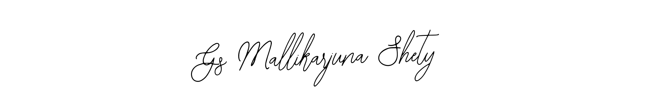 Bearetta-2O07w is a professional signature style that is perfect for those who want to add a touch of class to their signature. It is also a great choice for those who want to make their signature more unique. Get Gs Mallikarjuna Shety name to fancy signature for free. Gs Mallikarjuna Shety signature style 12 images and pictures png