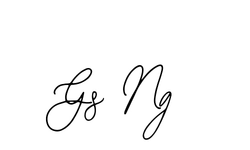 Use a signature maker to create a handwritten signature online. With this signature software, you can design (Bearetta-2O07w) your own signature for name Gs Ng. Gs Ng signature style 12 images and pictures png