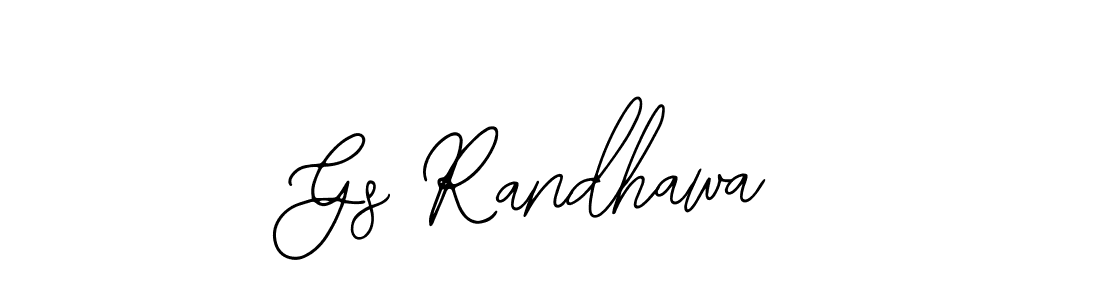 Gs Randhawa stylish signature style. Best Handwritten Sign (Bearetta-2O07w) for my name. Handwritten Signature Collection Ideas for my name Gs Randhawa. Gs Randhawa signature style 12 images and pictures png