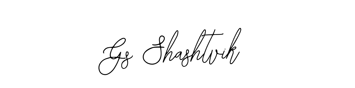 Gs Shashtvik stylish signature style. Best Handwritten Sign (Bearetta-2O07w) for my name. Handwritten Signature Collection Ideas for my name Gs Shashtvik. Gs Shashtvik signature style 12 images and pictures png