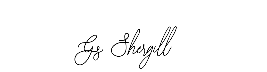 Also we have Gs Shergill name is the best signature style. Create professional handwritten signature collection using Bearetta-2O07w autograph style. Gs Shergill signature style 12 images and pictures png