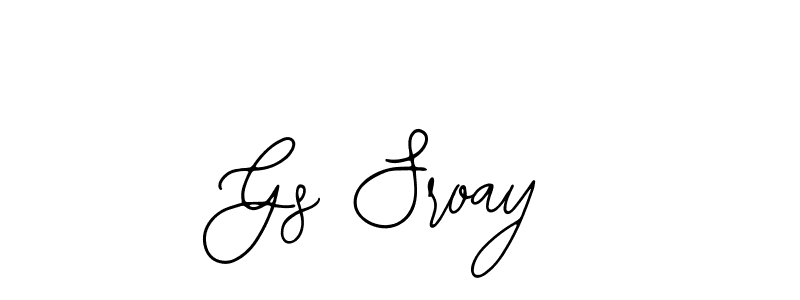 How to Draw Gs Sroay signature style? Bearetta-2O07w is a latest design signature styles for name Gs Sroay. Gs Sroay signature style 12 images and pictures png
