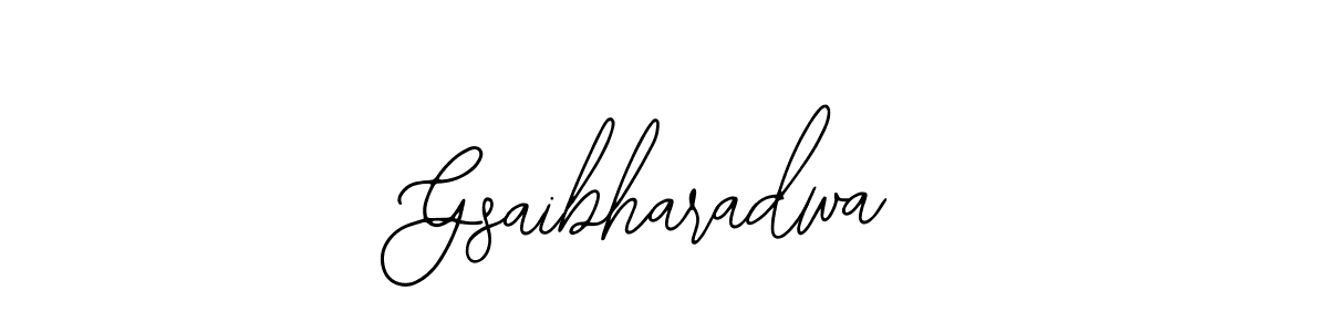 Similarly Bearetta-2O07w is the best handwritten signature design. Signature creator online .You can use it as an online autograph creator for name Gsaibharadwa. Gsaibharadwa signature style 12 images and pictures png