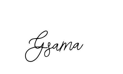 if you are searching for the best signature style for your name Gsama. so please give up your signature search. here we have designed multiple signature styles  using Bearetta-2O07w. Gsama signature style 12 images and pictures png
