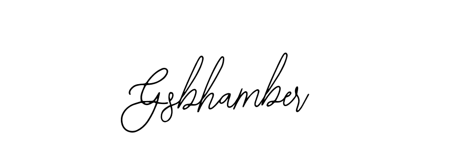 You should practise on your own different ways (Bearetta-2O07w) to write your name (Gsbhamber) in signature. don't let someone else do it for you. Gsbhamber signature style 12 images and pictures png