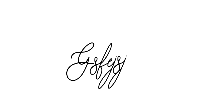 The best way (Bearetta-2O07w) to make a short signature is to pick only two or three words in your name. The name Gsfejsj include a total of six letters. For converting this name. Gsfejsj signature style 12 images and pictures png