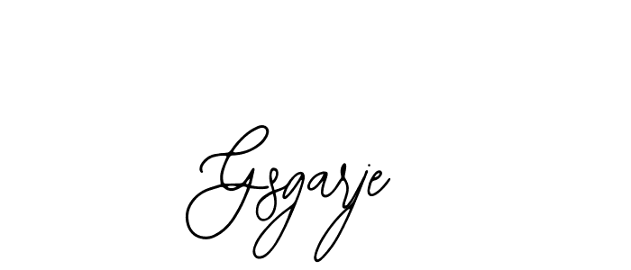 It looks lik you need a new signature style for name Gsgarje. Design unique handwritten (Bearetta-2O07w) signature with our free signature maker in just a few clicks. Gsgarje signature style 12 images and pictures png