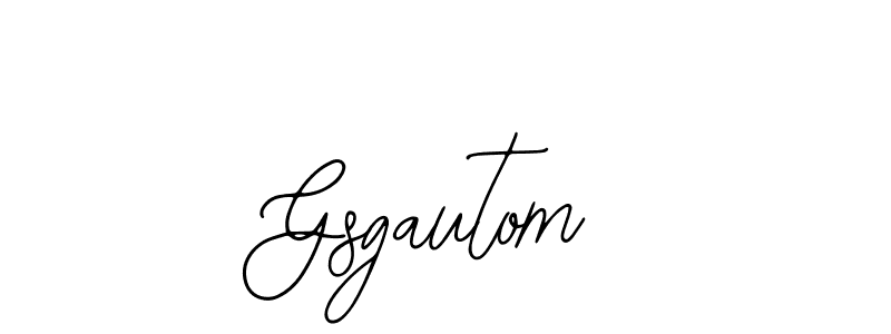 The best way (Bearetta-2O07w) to make a short signature is to pick only two or three words in your name. The name Gsgautom include a total of six letters. For converting this name. Gsgautom signature style 12 images and pictures png