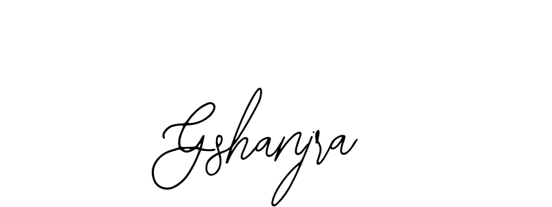 Similarly Bearetta-2O07w is the best handwritten signature design. Signature creator online .You can use it as an online autograph creator for name Gshanjra. Gshanjra signature style 12 images and pictures png