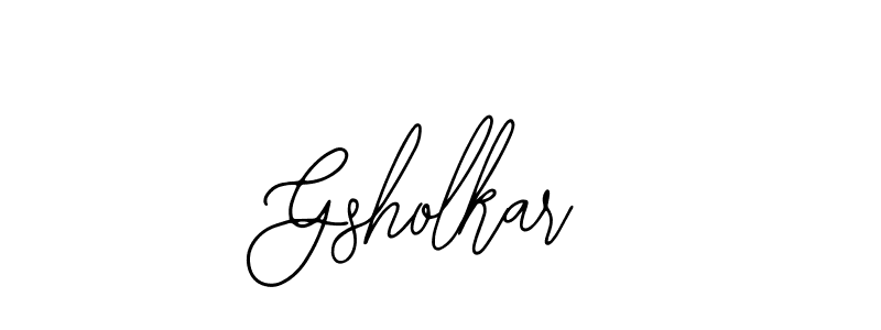 Best and Professional Signature Style for Gsholkar. Bearetta-2O07w Best Signature Style Collection. Gsholkar signature style 12 images and pictures png