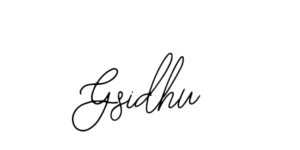 It looks lik you need a new signature style for name Gsidhu. Design unique handwritten (Bearetta-2O07w) signature with our free signature maker in just a few clicks. Gsidhu signature style 12 images and pictures png