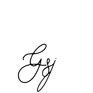 if you are searching for the best signature style for your name Gsj. so please give up your signature search. here we have designed multiple signature styles  using Bearetta-2O07w. Gsj signature style 12 images and pictures png