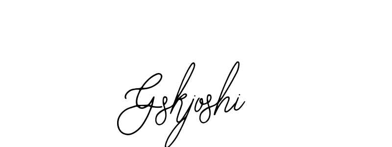 Make a short Gskjoshi signature style. Manage your documents anywhere anytime using Bearetta-2O07w. Create and add eSignatures, submit forms, share and send files easily. Gskjoshi signature style 12 images and pictures png