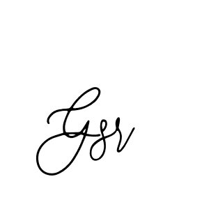 Also we have Gsr name is the best signature style. Create professional handwritten signature collection using Bearetta-2O07w autograph style. Gsr signature style 12 images and pictures png