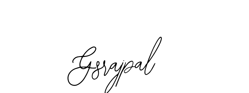 Make a beautiful signature design for name Gsrajpal. Use this online signature maker to create a handwritten signature for free. Gsrajpal signature style 12 images and pictures png