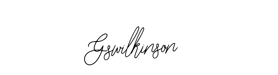 Similarly Bearetta-2O07w is the best handwritten signature design. Signature creator online .You can use it as an online autograph creator for name Gswilkinson. Gswilkinson signature style 12 images and pictures png