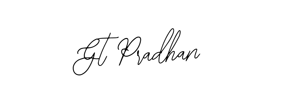 Make a short Gt Pradhan signature style. Manage your documents anywhere anytime using Bearetta-2O07w. Create and add eSignatures, submit forms, share and send files easily. Gt Pradhan signature style 12 images and pictures png
