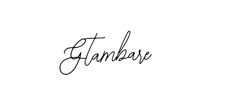 Make a short Gtambare signature style. Manage your documents anywhere anytime using Bearetta-2O07w. Create and add eSignatures, submit forms, share and send files easily. Gtambare signature style 12 images and pictures png