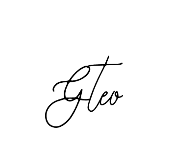 Design your own signature with our free online signature maker. With this signature software, you can create a handwritten (Bearetta-2O07w) signature for name Gteo. Gteo signature style 12 images and pictures png