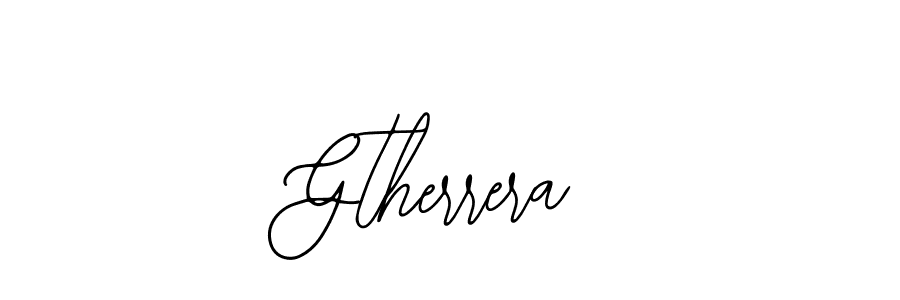 Bearetta-2O07w is a professional signature style that is perfect for those who want to add a touch of class to their signature. It is also a great choice for those who want to make their signature more unique. Get Gtherrera name to fancy signature for free. Gtherrera signature style 12 images and pictures png