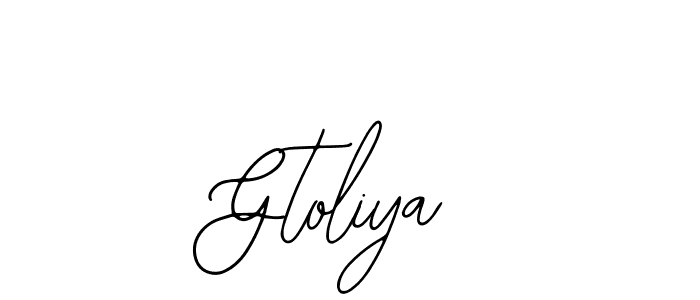 Make a beautiful signature design for name Gtoliya. With this signature (Bearetta-2O07w) style, you can create a handwritten signature for free. Gtoliya signature style 12 images and pictures png