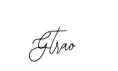 Use a signature maker to create a handwritten signature online. With this signature software, you can design (Bearetta-2O07w) your own signature for name Gtrao. Gtrao signature style 12 images and pictures png