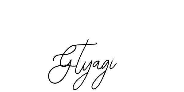 You can use this online signature creator to create a handwritten signature for the name Gtyagi. This is the best online autograph maker. Gtyagi signature style 12 images and pictures png