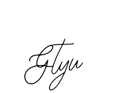 Also You can easily find your signature by using the search form. We will create Gtyu name handwritten signature images for you free of cost using Bearetta-2O07w sign style. Gtyu signature style 12 images and pictures png