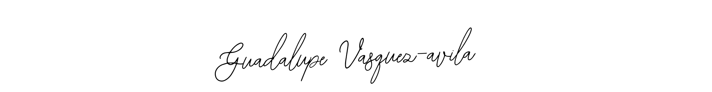 This is the best signature style for the Guadalupe Vasquez-avila name. Also you like these signature font (Bearetta-2O07w). Mix name signature. Guadalupe Vasquez-avila signature style 12 images and pictures png