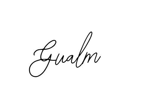 Once you've used our free online signature maker to create your best signature Bearetta-2O07w style, it's time to enjoy all of the benefits that Gualm name signing documents. Gualm signature style 12 images and pictures png