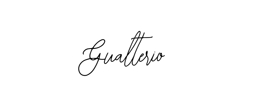 Make a beautiful signature design for name Gualterio. Use this online signature maker to create a handwritten signature for free. Gualterio signature style 12 images and pictures png