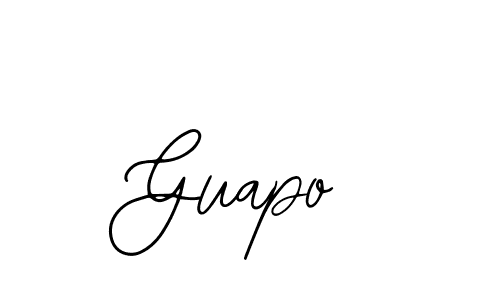 Bearetta-2O07w is a professional signature style that is perfect for those who want to add a touch of class to their signature. It is also a great choice for those who want to make their signature more unique. Get Guapo name to fancy signature for free. Guapo signature style 12 images and pictures png