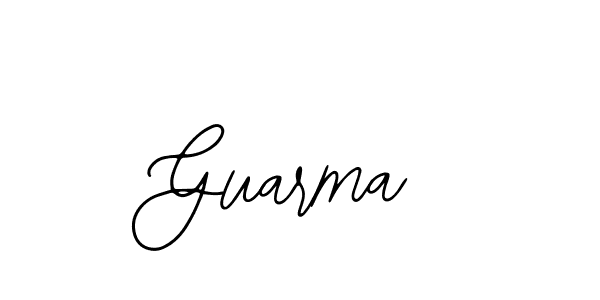 How to make Guarma name signature. Use Bearetta-2O07w style for creating short signs online. This is the latest handwritten sign. Guarma signature style 12 images and pictures png