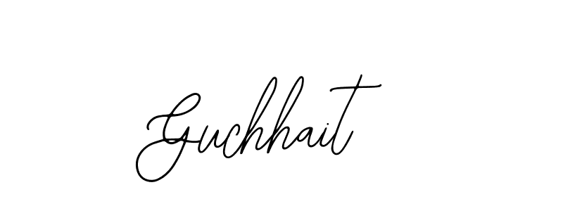 Make a beautiful signature design for name Guchhait. With this signature (Bearetta-2O07w) style, you can create a handwritten signature for free. Guchhait signature style 12 images and pictures png