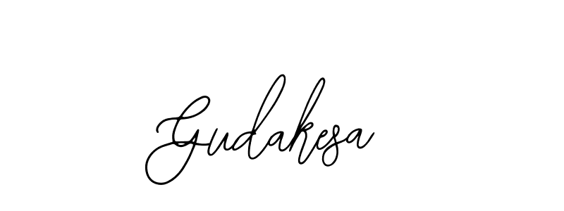 Make a short Gudakesa signature style. Manage your documents anywhere anytime using Bearetta-2O07w. Create and add eSignatures, submit forms, share and send files easily. Gudakesa signature style 12 images and pictures png