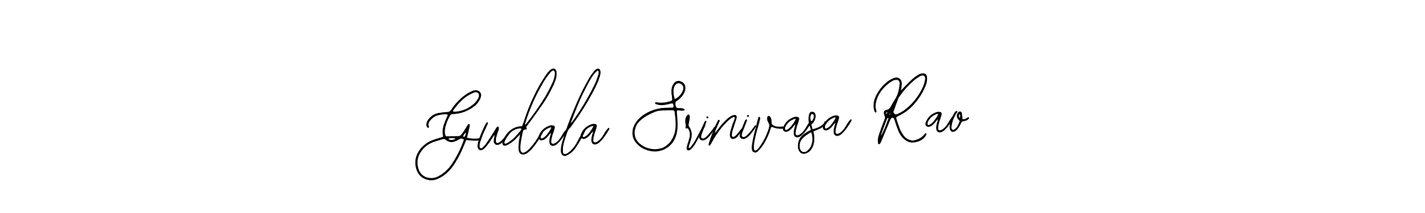 Make a short Gudala Srinivasa Rao signature style. Manage your documents anywhere anytime using Bearetta-2O07w. Create and add eSignatures, submit forms, share and send files easily. Gudala Srinivasa Rao signature style 12 images and pictures png