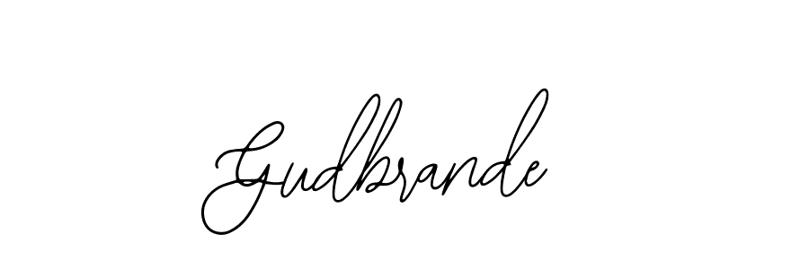 Similarly Bearetta-2O07w is the best handwritten signature design. Signature creator online .You can use it as an online autograph creator for name Gudbrande. Gudbrande signature style 12 images and pictures png