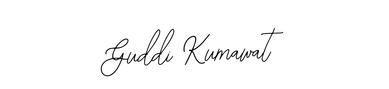 Guddi Kumawat stylish signature style. Best Handwritten Sign (Bearetta-2O07w) for my name. Handwritten Signature Collection Ideas for my name Guddi Kumawat. Guddi Kumawat signature style 12 images and pictures png