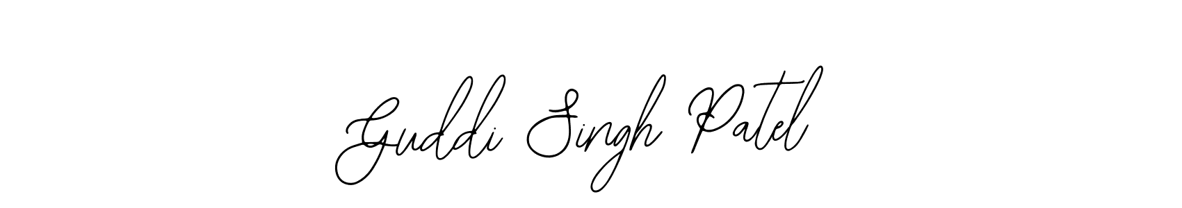 Make a beautiful signature design for name Guddi Singh Patel. With this signature (Bearetta-2O07w) style, you can create a handwritten signature for free. Guddi Singh Patel signature style 12 images and pictures png