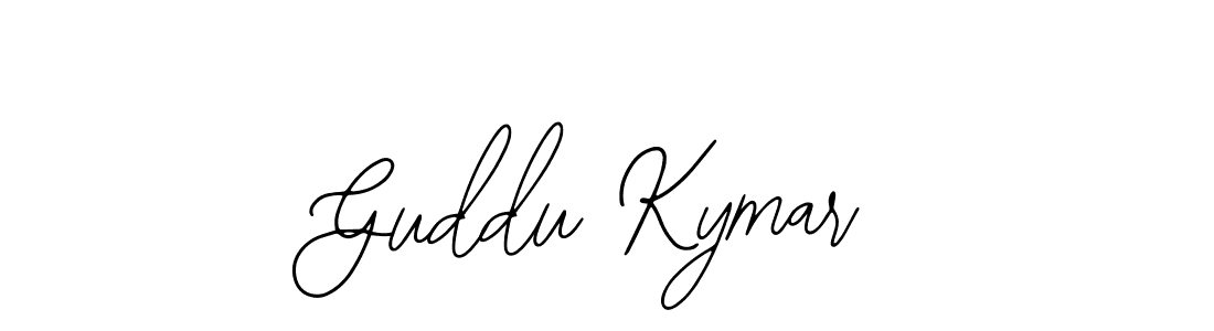 Guddu Kymar stylish signature style. Best Handwritten Sign (Bearetta-2O07w) for my name. Handwritten Signature Collection Ideas for my name Guddu Kymar. Guddu Kymar signature style 12 images and pictures png