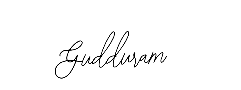 Also we have Gudduram name is the best signature style. Create professional handwritten signature collection using Bearetta-2O07w autograph style. Gudduram signature style 12 images and pictures png