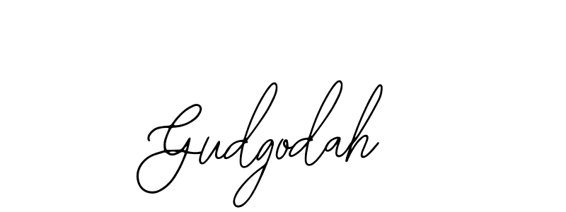 How to make Gudgodah name signature. Use Bearetta-2O07w style for creating short signs online. This is the latest handwritten sign. Gudgodah signature style 12 images and pictures png