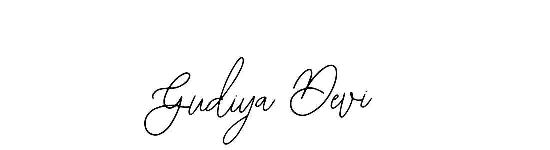 Design your own signature with our free online signature maker. With this signature software, you can create a handwritten (Bearetta-2O07w) signature for name Gudiya Devi. Gudiya Devi signature style 12 images and pictures png